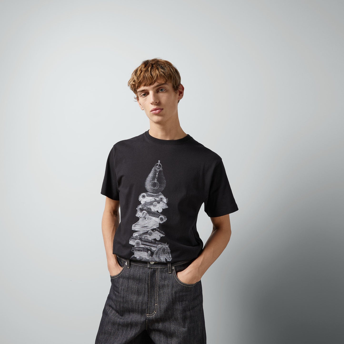 Horse Print T Shirt