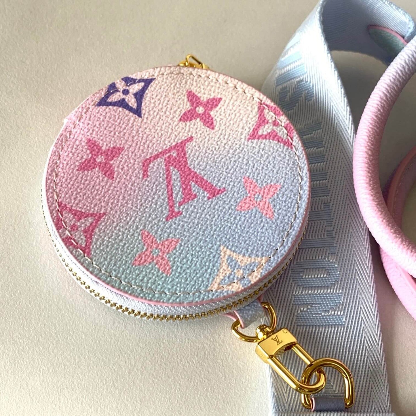 Fresh Gradient Pastel Color Tote Shoulder Bag