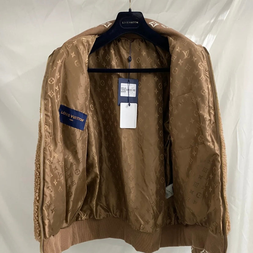 Minimalist Shearling Jacket