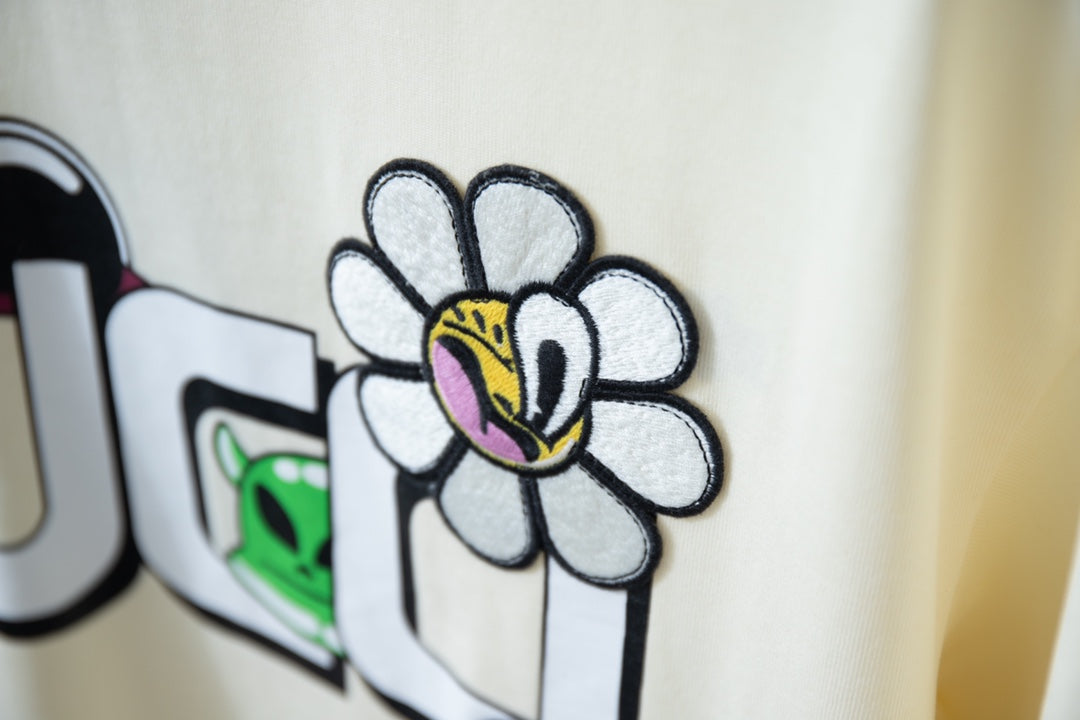 Cartoon Print T Shirt